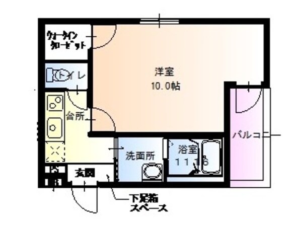 フジパレス小河通Ⅱ番館の物件間取画像